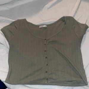 Arizona Jean Co, light green, cropped t shirt